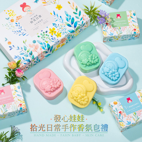 🫧 手作香氛皂禮一盒+ 手作無添加皂禮一盒同時擁有， 一次買兩盒折100元
